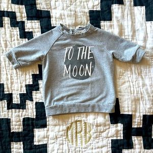 To The Moon Organic Cotton Sweatshirt